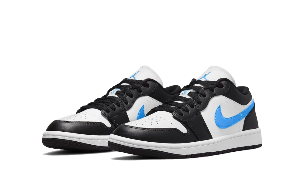 Air Jordan 1 Low Black University Blue White