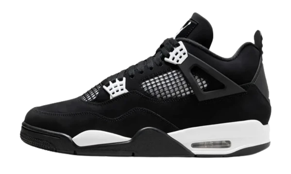 Jordan 4 Retro White Thunder (kids)