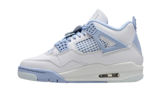 Air Jordan 4 Retro White Aluminum Blue Tint