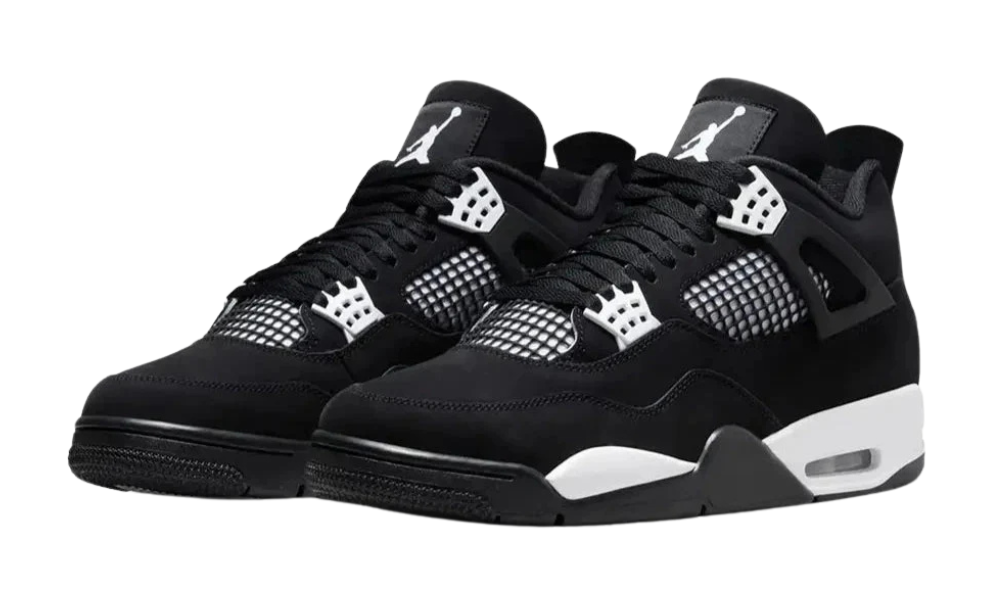 Jordan 4 Retro White Thunder (kids)