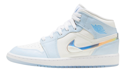 Air Jordan 1 Mid SE Glitter Swoosh
