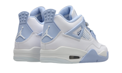 Air Jordan 4 Retro White Aluminum Blue Tint