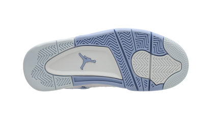 Air Jordan 4 Retro White Aluminum Blue Tint