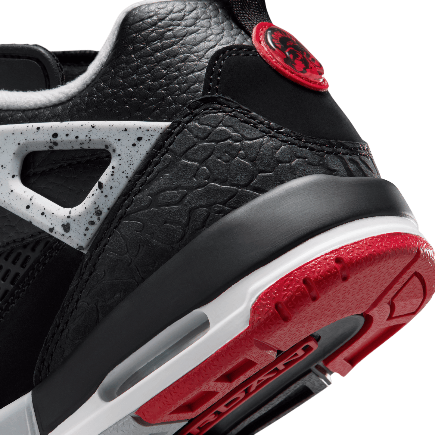 Big Kids' Jordan Spizike Low "Black Cement"