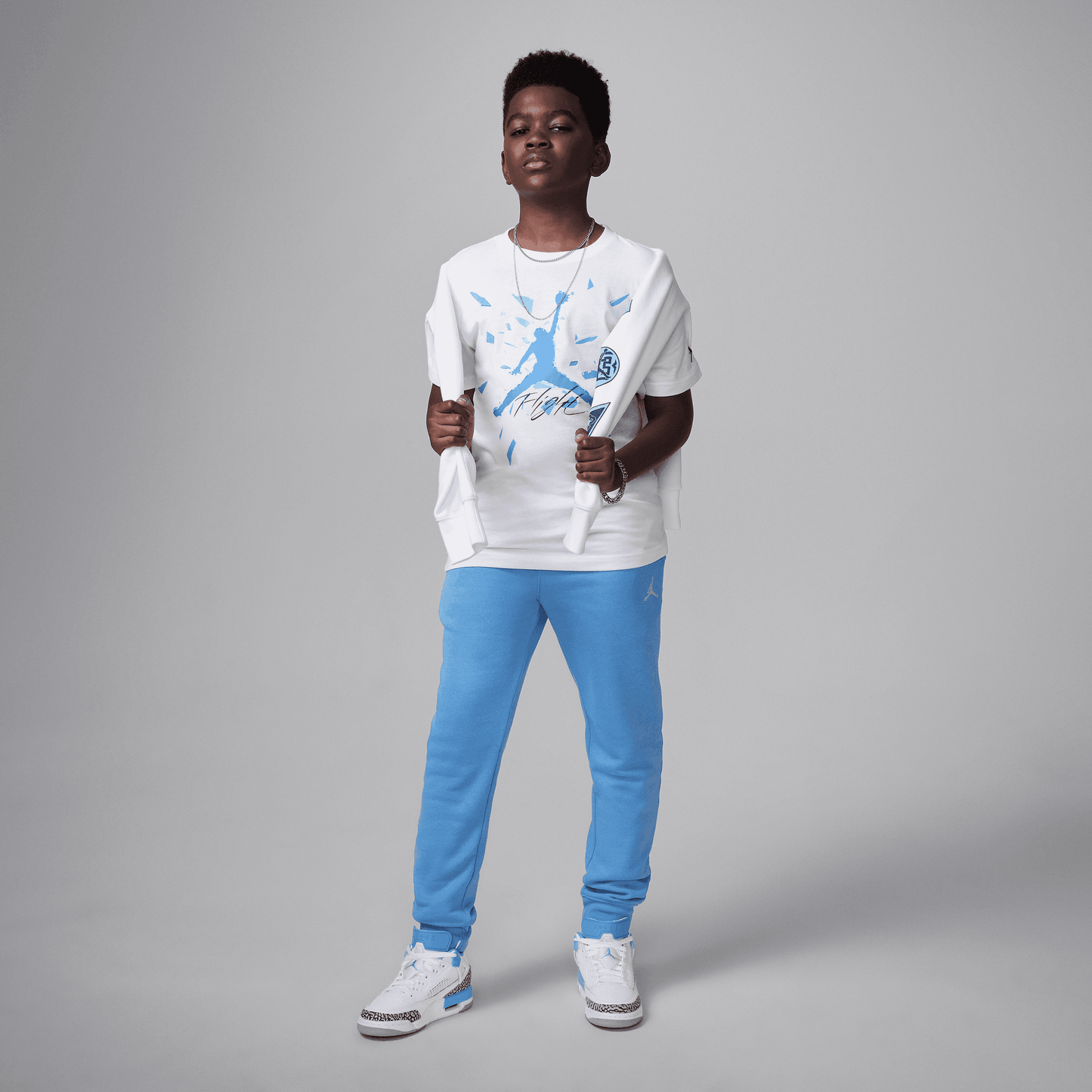 Big Kids' Jordan Spizike Low  "UNC"