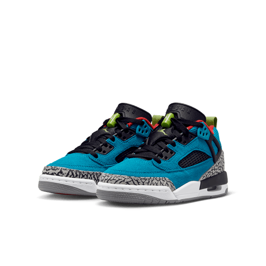 Big Kids' Jordan Spizike Low  "Neo Turquoise Light Crimson"
