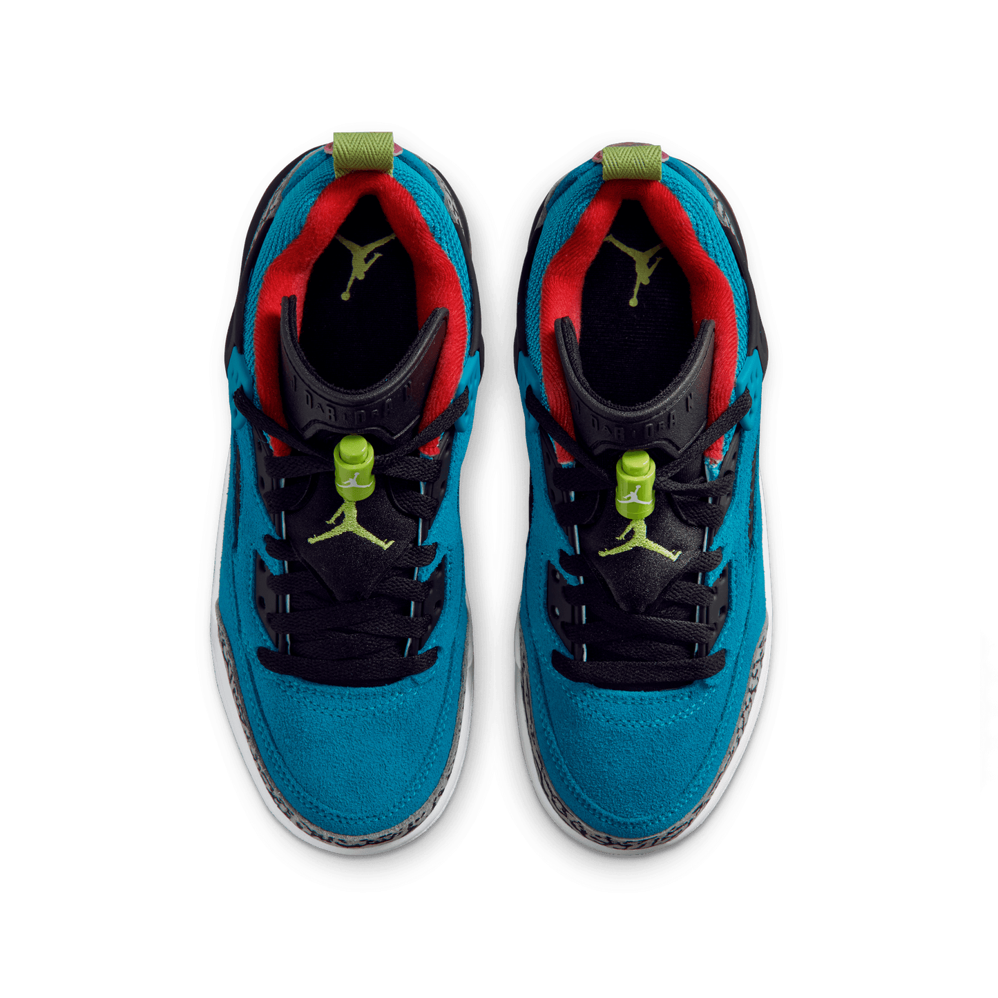 Big Kids' Jordan Spizike Low  "Neo Turquoise Light Crimson"