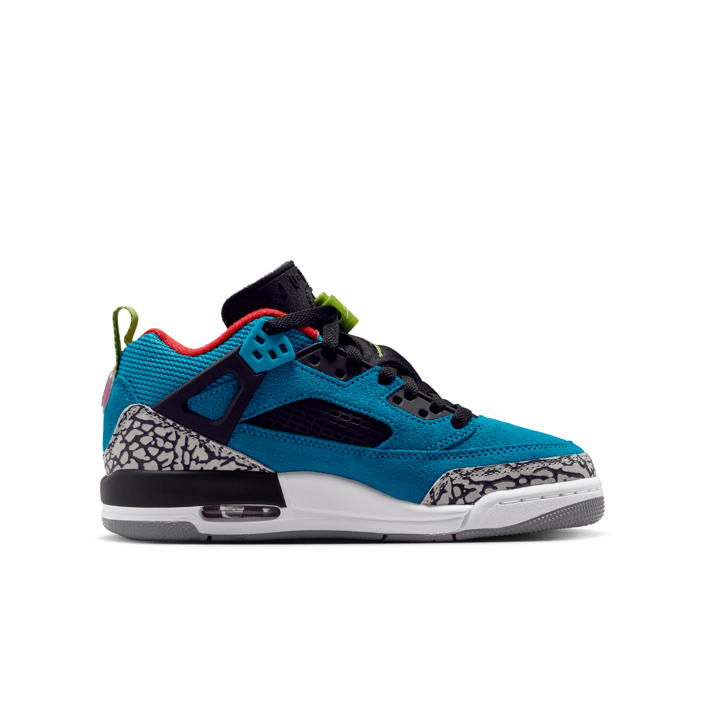 Big Kids' Jordan Spizike Low  "Neo Turquoise Light Crimson"