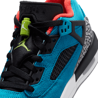 Big Kids' Jordan Spizike Low  "Neo Turquoise Light Crimson"