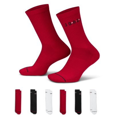 Jordan Essentials Crew Socks (6 Pairs) "Unisex"