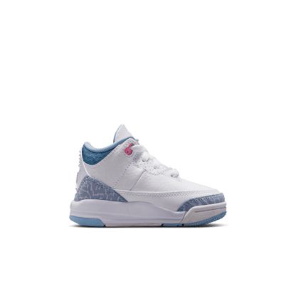 Baby/Toddler Jordan 3 Retro "White Cobalt Bliss"