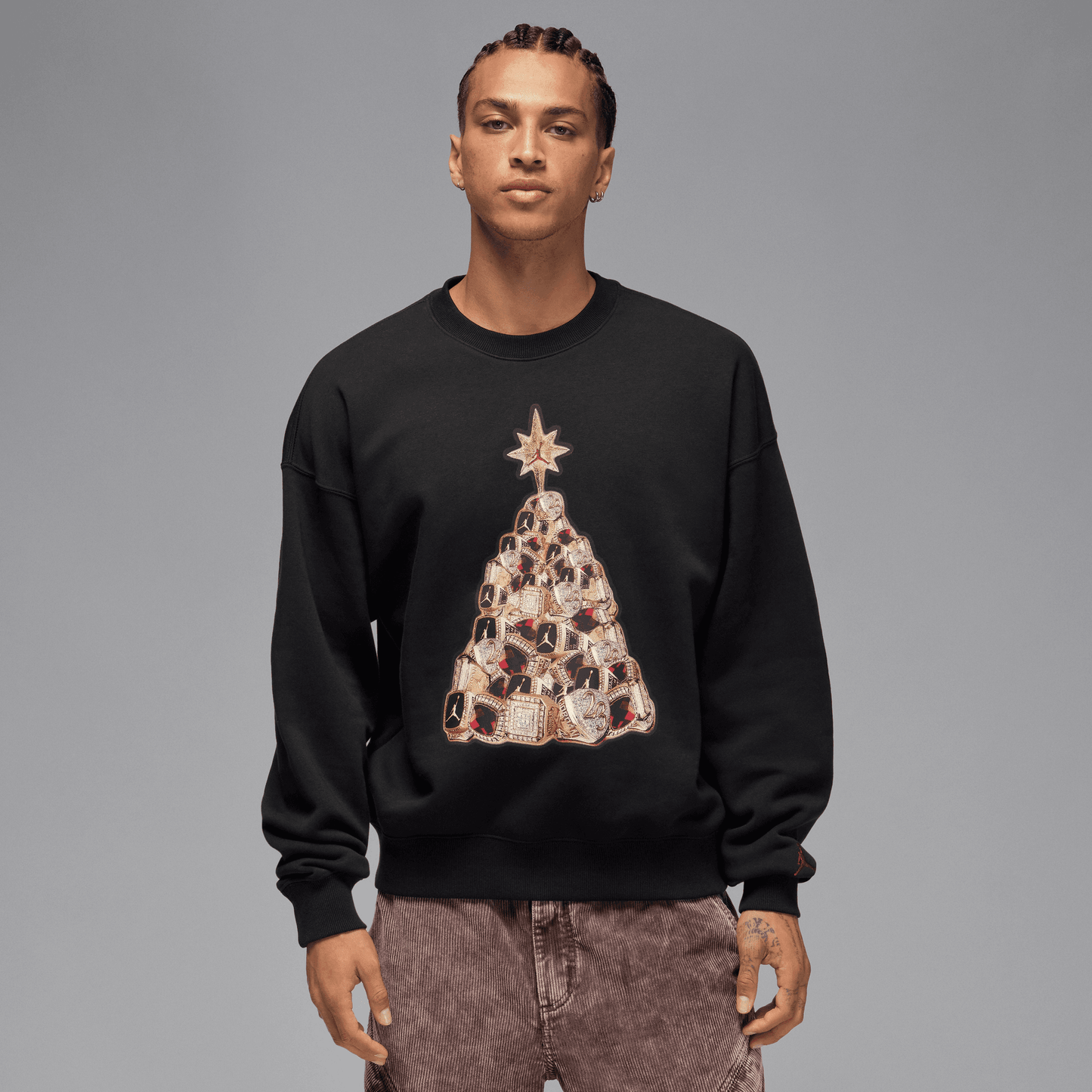 Men's Jordan Brooklyn Fleece Crew-neck Sweatshirt