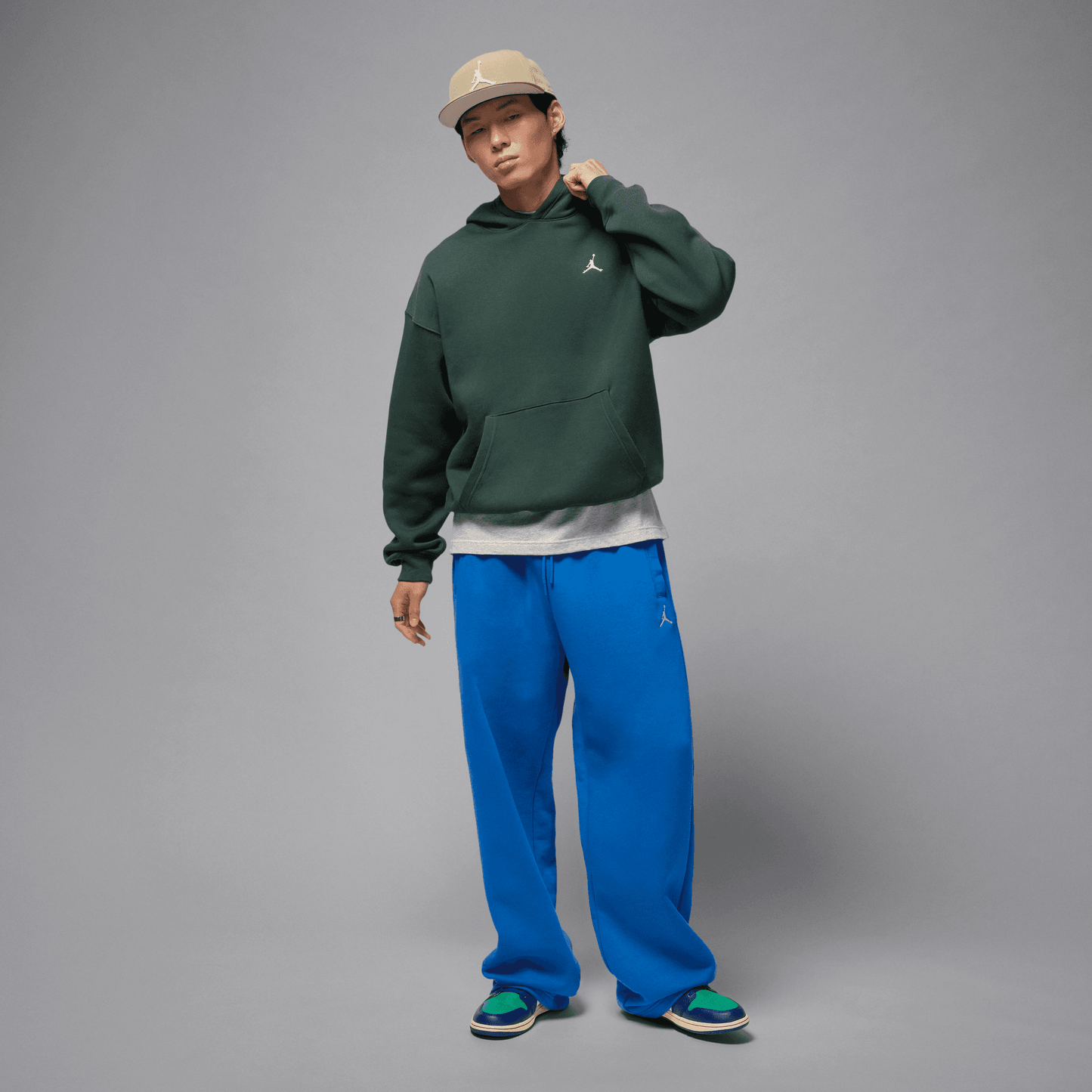 Men's Jordan Brooklyn Fleece Oversized Pullover Hoodie