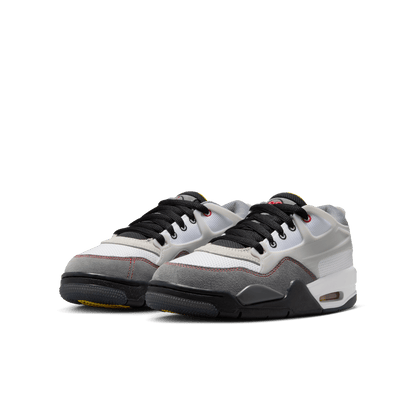 Big Kids' Air Jordan 4 RM BG Premium "Smoke Grey /Motorsports"