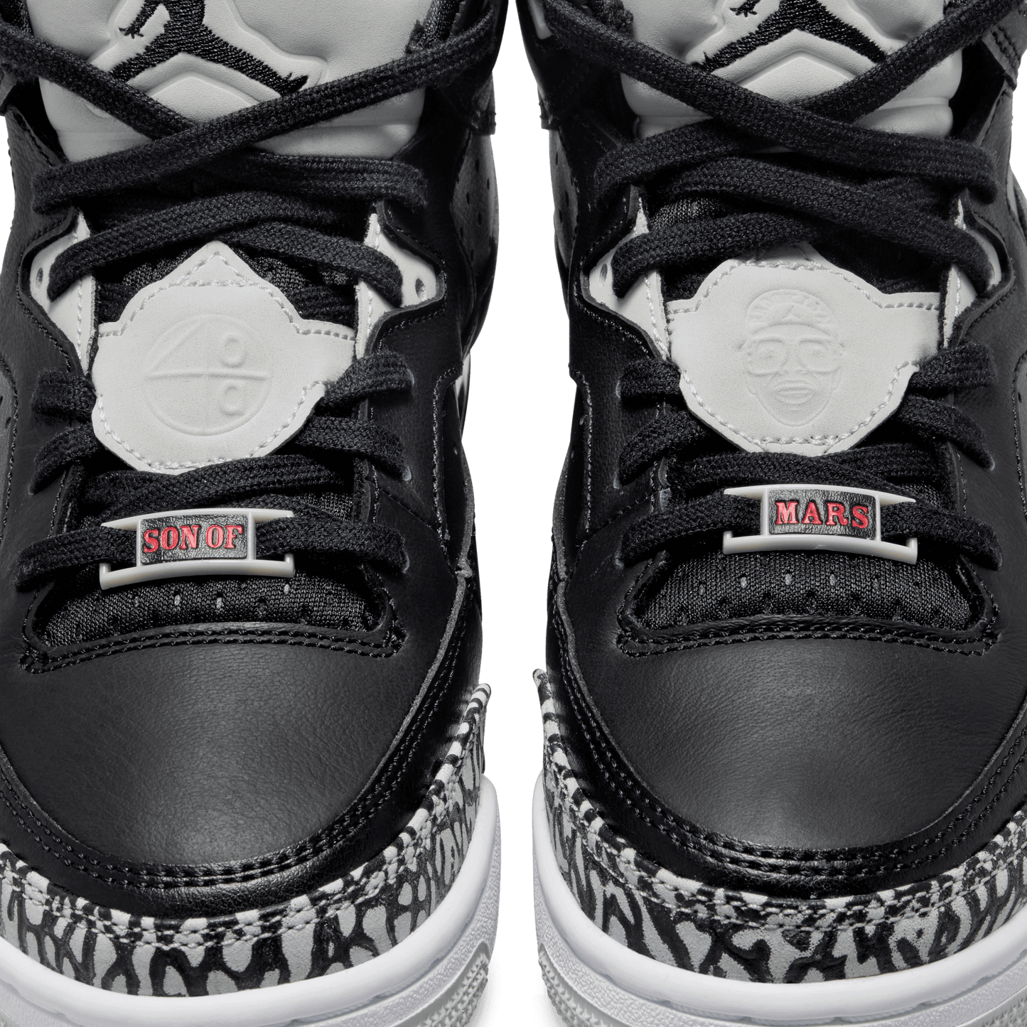 Big Kids' Jordan Son of Mars Low "Black Cement"