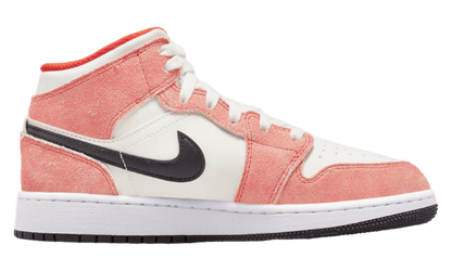 Air Jordan 1 Mid SE Orange Suede