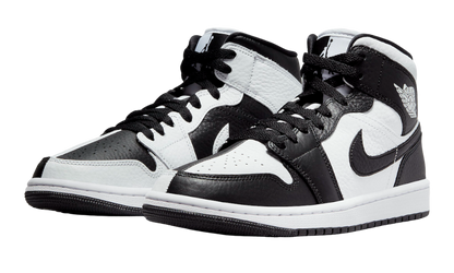 Air Jordan 1 Mid Invert Black White