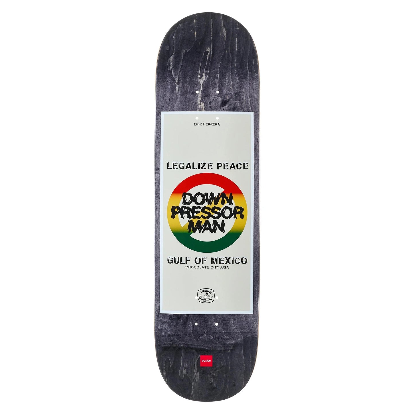 Chocolate Skateboard Deck Herrera Know Your Rights 8.375" x 32"