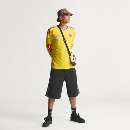 adidas Colombia 26 Home Authentic Long Sleeve Jersey