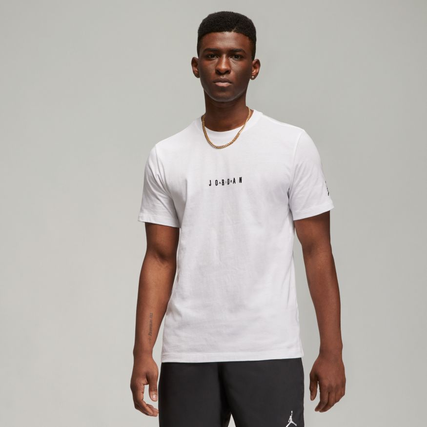 Men's Jordan Air T-Shirts "White"