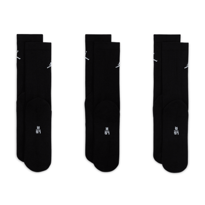 Jordan Everyday Crew Socks (3 pairs) "Unisex"