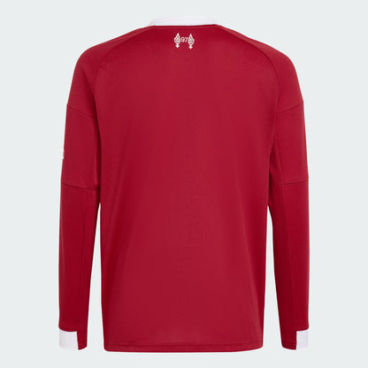 adidas Liverpool FC 25/26 Long Sleeve Home Jersey Kids