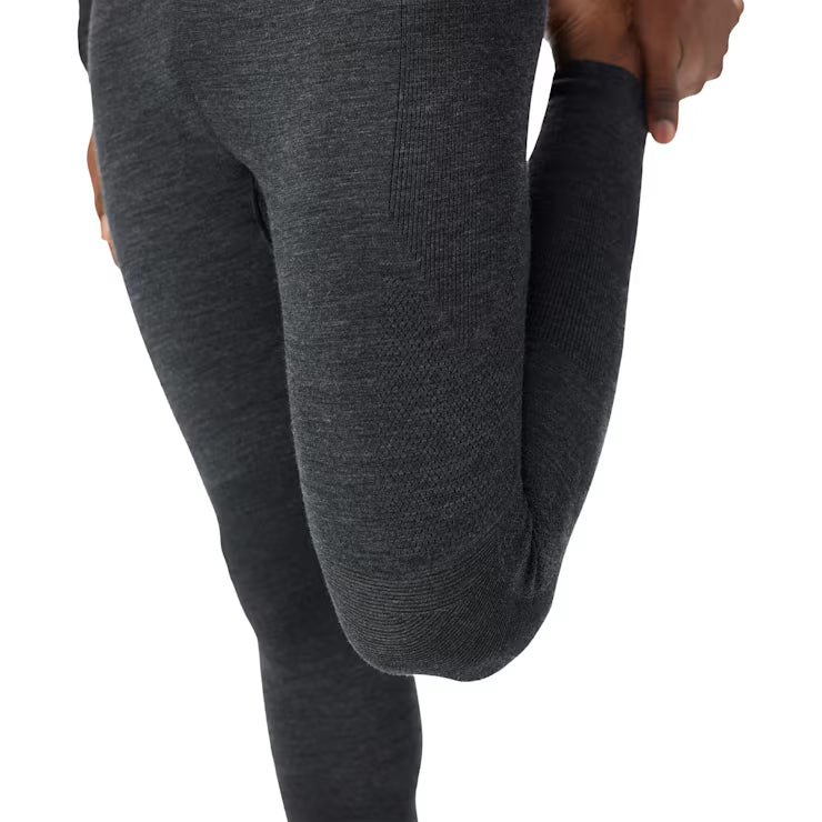 Smartwool - Intraknit Thermal Merino Base Layer Bottom - Men's - Charcoal Heather/Black