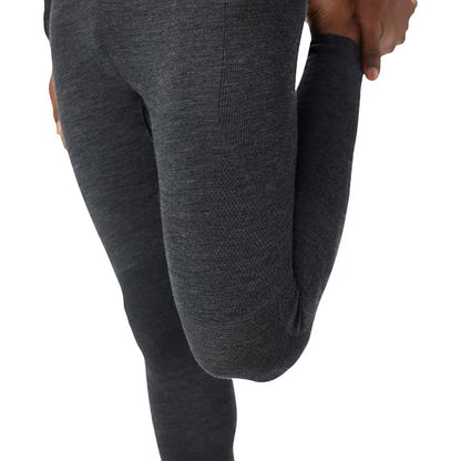 Smartwool - Intraknit Thermal Merino Base Layer Bottom - Men's - Charcoal Heather/Black