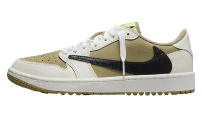 Air Jordan 1 Retro Low Golf x Travis Scott Neutral Olive