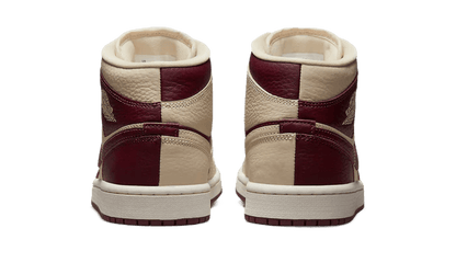 Air Jordan 1 Mid Split Beach Cherrywood Red