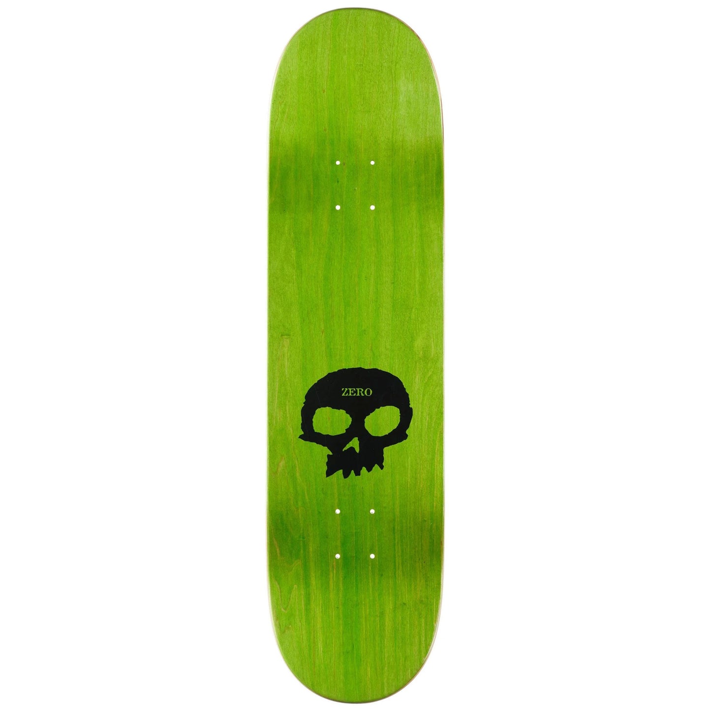 Zero Skateboard Deck Single Skull 8.25" x 31.9"