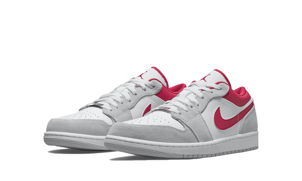 Air Jordan 1 Low SE Light Smoke Gray Gym Red