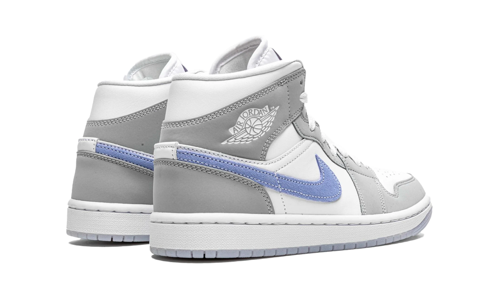 Air Jordan 1 Mid Aluminum Wolf Grey