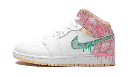 Air Jordan 1 Mid Paint Drip