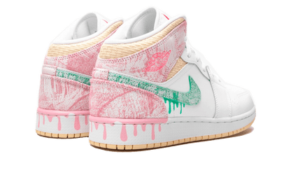 Air Jordan 1 Mid Paint Drip