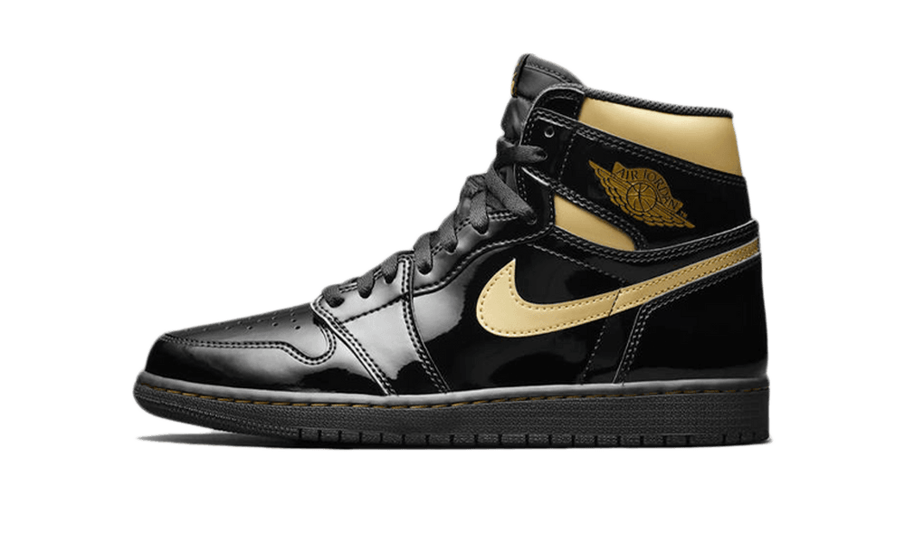 Air Jordan 1 Retro High Black Metallic Gold
