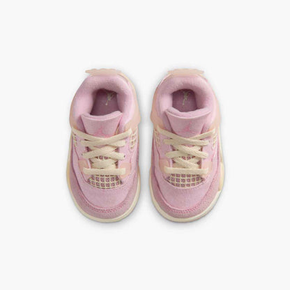 Baby/Toddler Jordan 4 Retro "Pearl Pink and Iced Carmine"