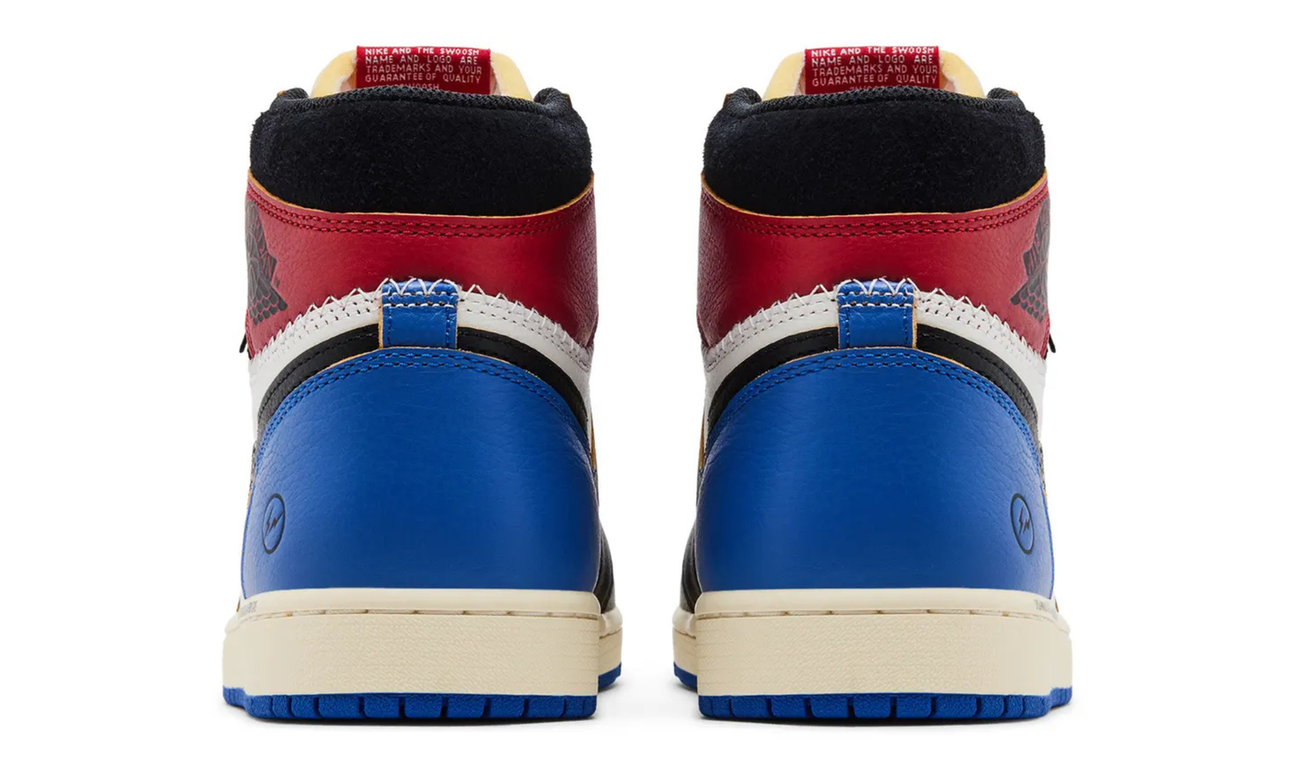 Jordan 1 Retro High OG SP Fragment x Union LA Varsity Red Sport Royal