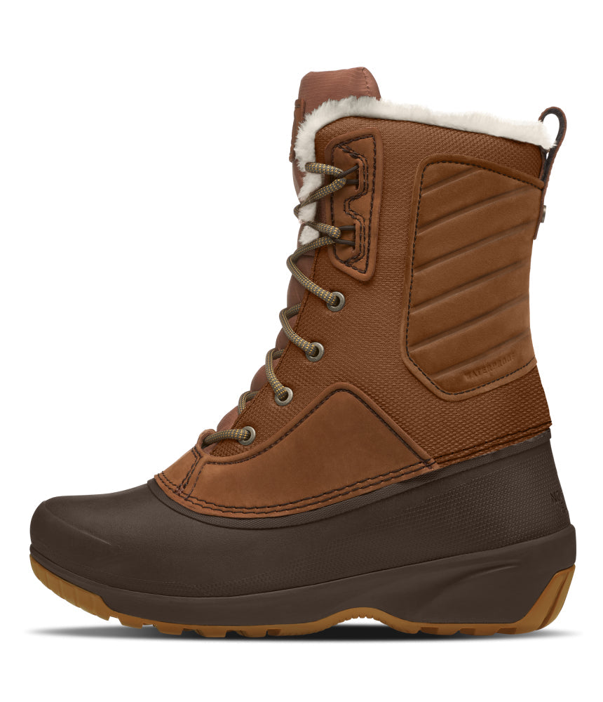 The North Face - Shellista IV Mid WP - Women's - Monks Robe Brown/Demitasse Brown