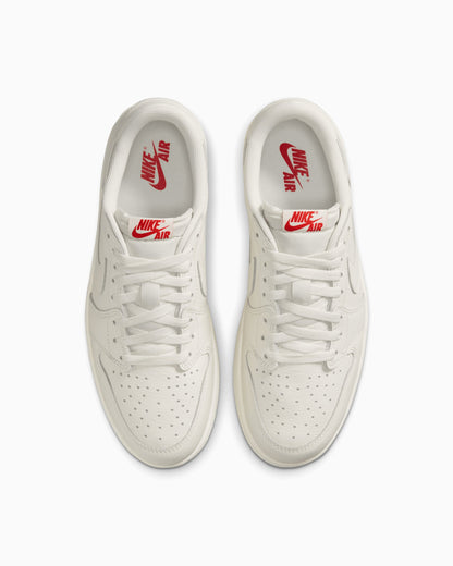 Air Jordan 1 Retro Low OG "Sail and University Red"