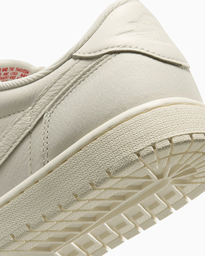 Air Jordan 1 Retro Low OG "Sail and University Red"