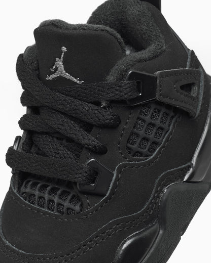 Air Jordan 4 Retro "Black Cat" (TD)
