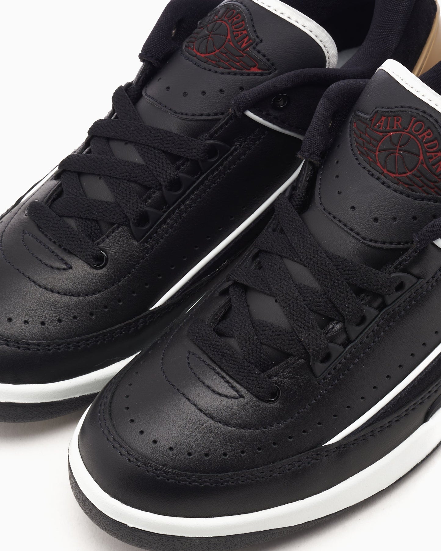 Air Jordan Women's 2 Retro Low "Black Metallic Gold"