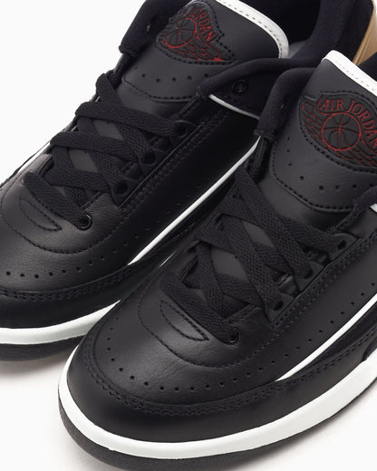 Air Jordan Women's 2 Retro Low "Black Metallic Gold"
