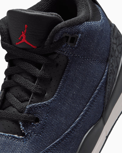 Air Jordan x Levi's 3 Retro "Indigo And Gym Red" (PS)