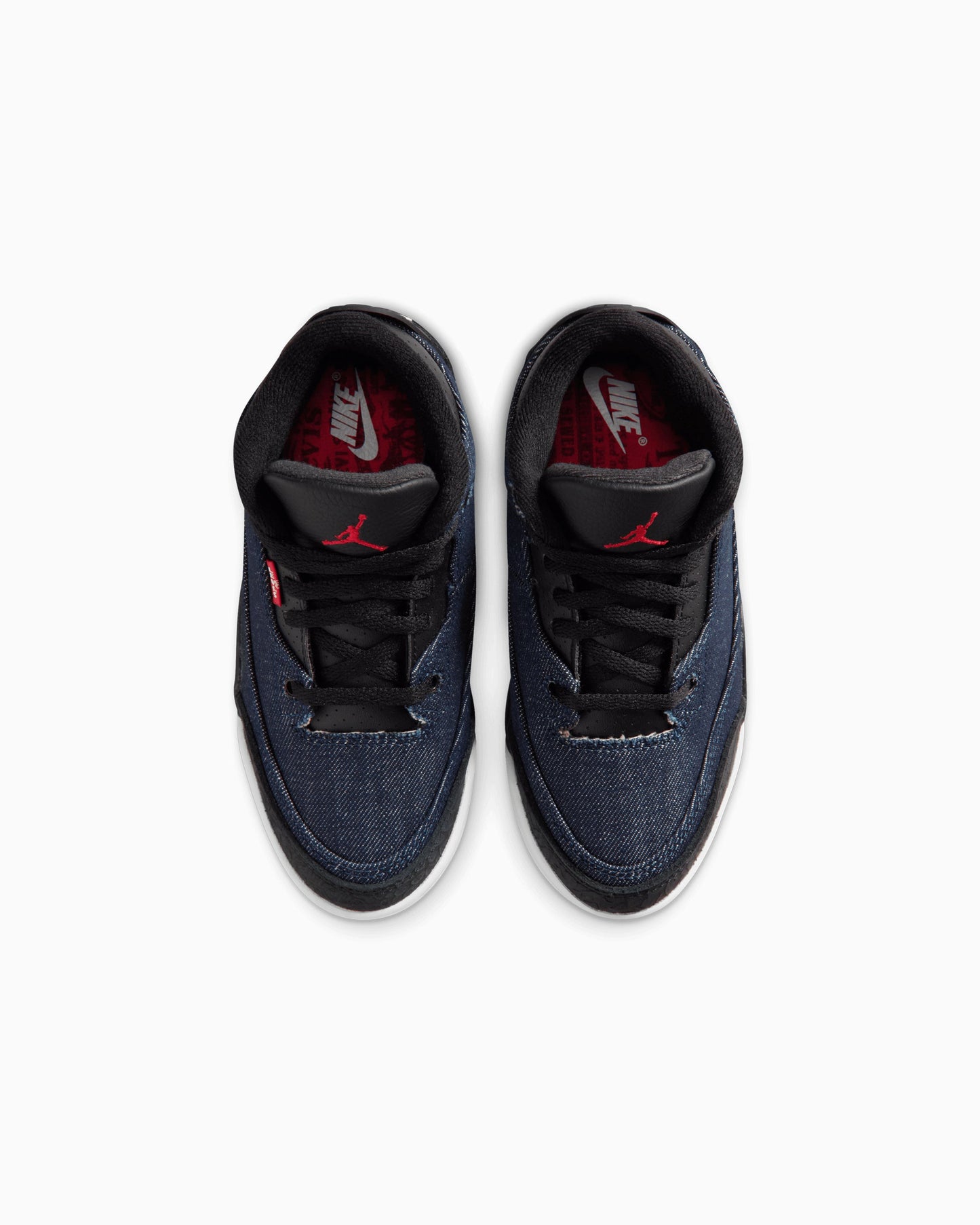 Air Jordan x Levi's 3 Retro "Indigo And Gym Red" (PS)