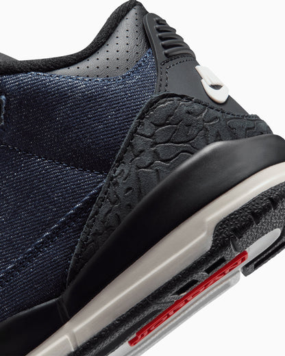 Air Jordan x Levi's 3 Retro "Indigo And Gym Red" (PS)
