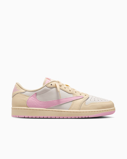 Air Jordan x Travis Scott 1 Low Retro "Shy Pink"
