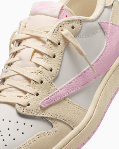 Air Jordan x Travis Scott 1 Low Retro "Shy Pink"