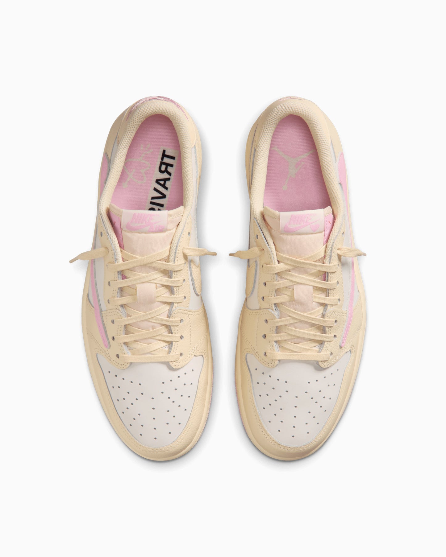 Air Jordan x Travis Scott 1 Low Retro "Shy Pink"